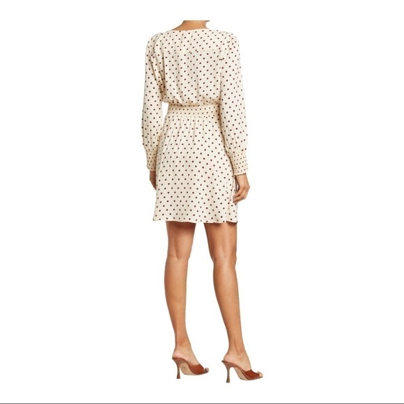 Steve Madden♥️BB Dakota long sleeve smoked mini dress size (medium) - Picture 2 of 7